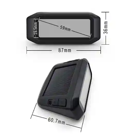 Monitor up to 10 tyres tire pressure monitoring system